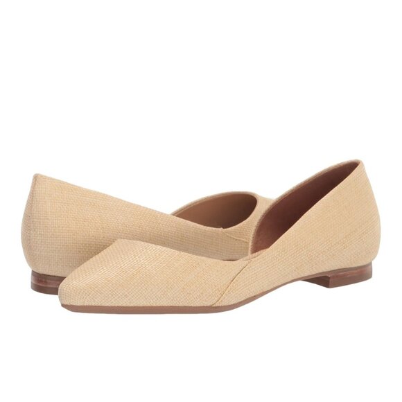 Marc Fisher LTD Women's Sunny Ballet Flat in Light Natural 7 - Picture 2 of 12